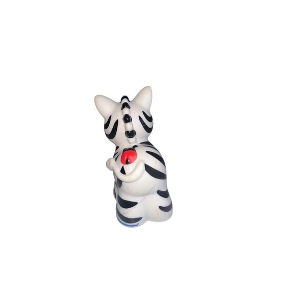 Fisher Price Little People Noah’s Ark ZEBRA + Ladybug Figure Zoo Jungle - Picture 2 of 4